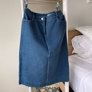 Celine Denim Skirt